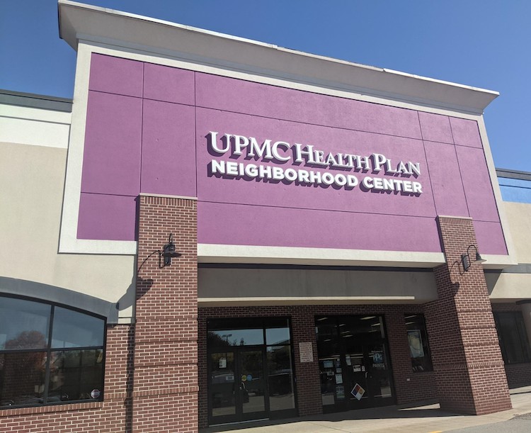 UPMC Health Plan Neighborhood Center front entrance